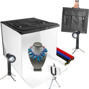 LimoStudio Table Top Photography Studio LED Light Box